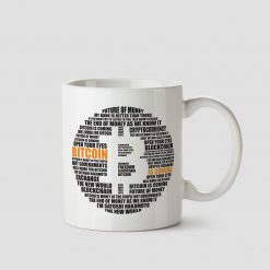 Bitcoin Write Logo Mug