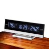 LCD Screen Desk Clock Alarm Clock Backlight Temperature Humidity Functions