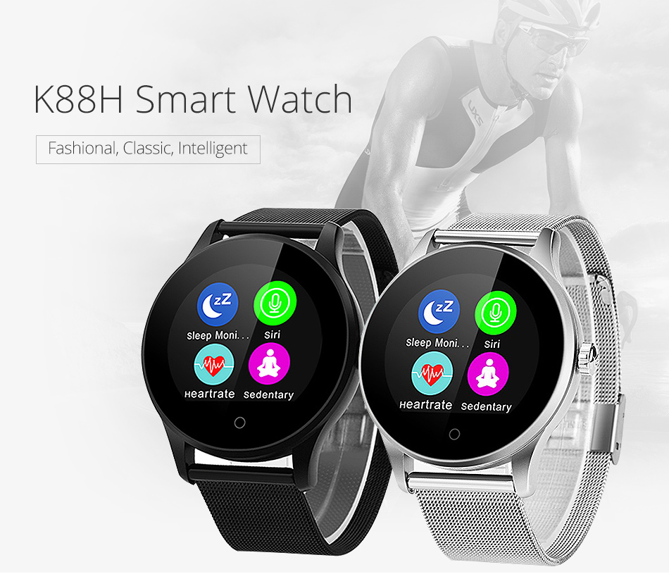 Pest frekvens kutter Diggro K88H Smart Watch Bluetooth 4.0 Heart Rate Monitor Smartwatch  Wearable Devices Wristwatch For IOS Android | Coins Shopy