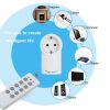 EU Socket Outlet Plug Universal Wireless Remote Control Controller Germany Socket 433mhz Rf Remote Compatible Broadlink Rm Pro+