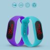 Fashion LED Digital Sport Watches Silicone Rubber Running Watch Date Time Men Women Stude Bracelet