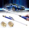High Pressure Water Gun Power Washer Spray Nozzle Water Hose Wand Attachment