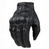 Retro Pursuit Perforated Real Leather Motorcycle Gloves Moto Waterproof Gloves Motorcycle Protective Gears Motocross Glove
