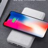 Yoobao W5 Qi Wireless Charger 5000Amh Portable Dual USB Power Bank Wireless Charging Pad for iPhone & Samsung