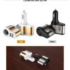 Multi-function 3.1A Dual USB Car Charger for Mobile Phones Tablet PC DC 12-24V Cigarette Lighter Splitter For GPS DVR Charging