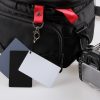 3 in 1 Pocket Size Digital Camera White Black Grey Balance Exposure Cards with Neck Strap for Digital Pography Cameras