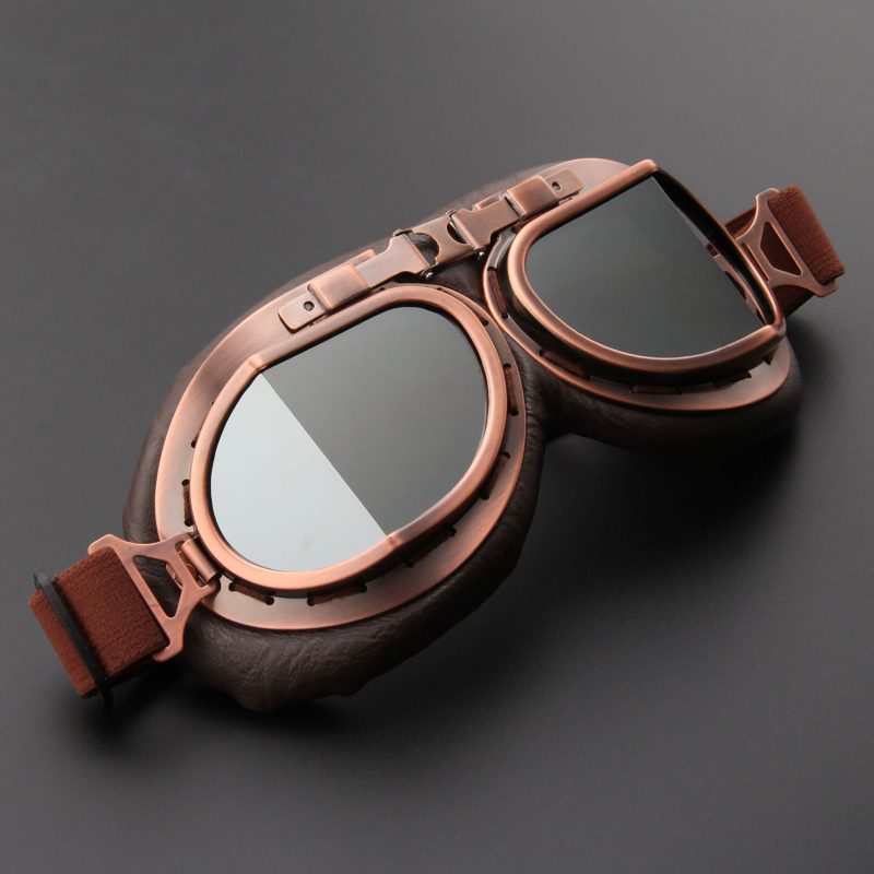 vintage biker glasses