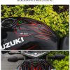 Reflective 3D Motorcycle Sticker Moto Gas Fuel Tank Protector Pad Cover Decoration Decals