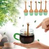 Funny Hand Gestures Tea Infuser Black Tea Strainer FDA Grade Silicone Loose Leaf Herbal Spice Holder Tea Brewing Tools