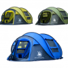Large Throw Tent Outdoor 3-4 Persons Automatic Speed Open Throwing Pop Up Windproof Waterproof Beach Camping Tent Large Space