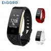 Diggro S2 Smart Band Bluetooth 4.0 Fitness Tracker Heart Rate Monitor Smart Brecelet Wristband