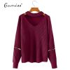 Winter Spring Women Sweaters Pullovers Casual Loose Knitted Sweater Women Tricot Pullover Jumpers Oversized