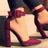 Woman Wedding Shoes Brand Strap Heels Classic Heeled Sandals 12CM Ladies