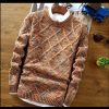 New Fashion Mens Sweater Casual Slim Fit Male Clothing Long Sleeve