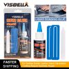 New Upgrade Washable Rubber Fabric Sew Liquid Glue Repair Kit for Leather Cloth Textile Multi-Purpose Crafting Natural Fabric Glue