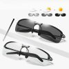 PHOTOCHROMIC SUNGLASSES WITH POLARIZED LENS - DRIVER AND FISHING GLASSES